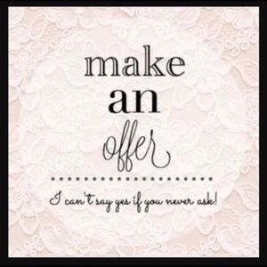 Make an offer, or offer a trade! I ❤️ shopping too